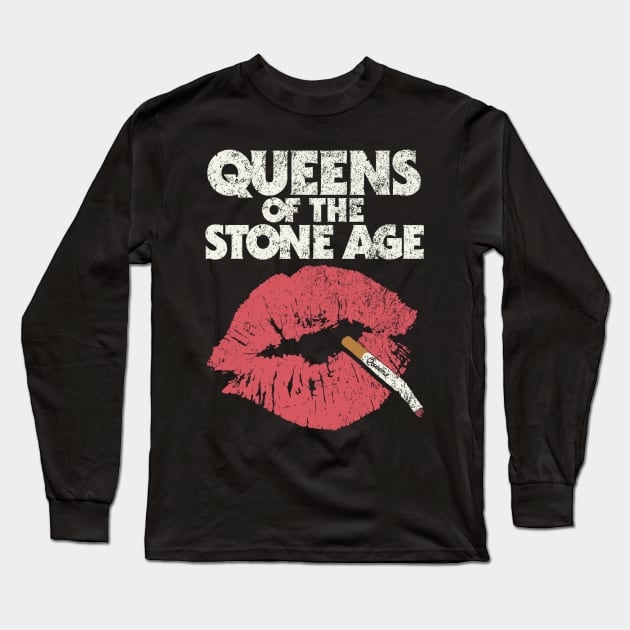 queens Of The Stone Age Long Sleeve T-Shirt by marosh artjze
